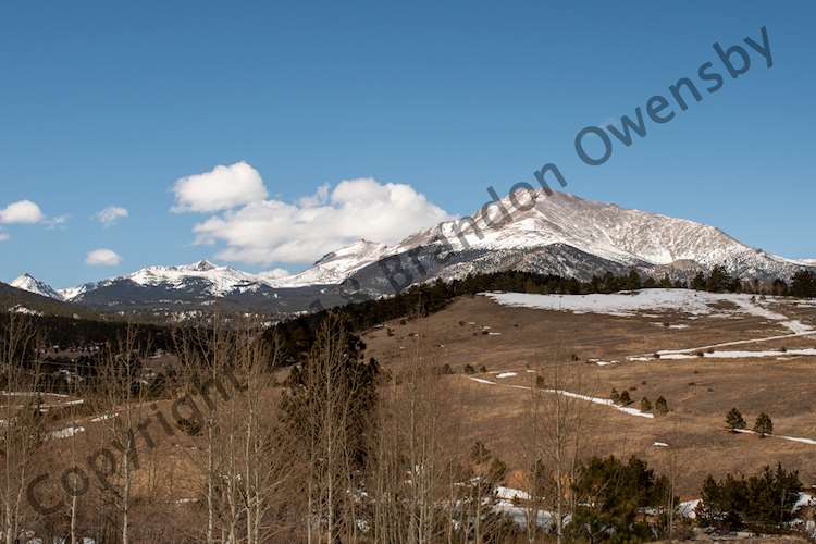 Longs Peak and Mount Meeker - Estes Park, CO