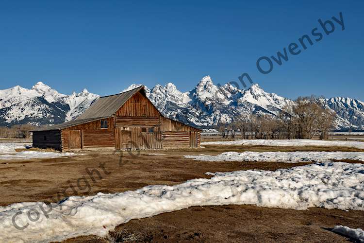 Thomas Moulton barn - Grand Teton National Park, Jackson Hole, WY